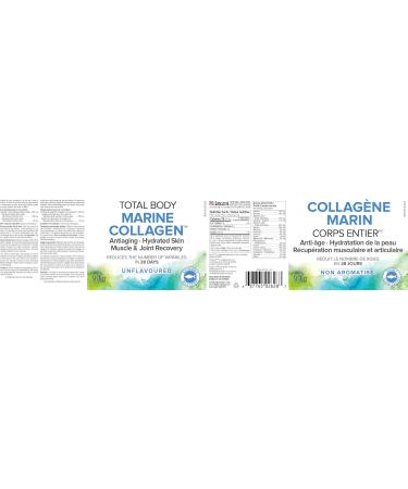 Natural Factors Total Body Marine Collagen Unflavoured 99g Powder Helps reduce the number of wrinkles in 28 days - Buy Online on SooperMarket.com