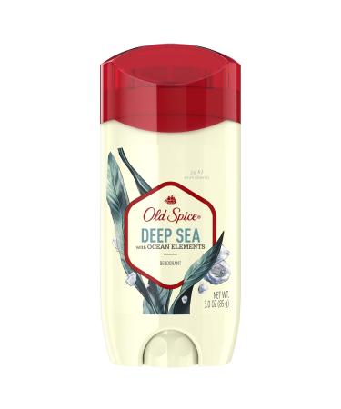 Old Spice Deodorant for Men Deep Sea with Ocean Elements Scent Inspired by Nature 3 oz