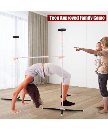 2-in-1 Limbo Yard Game with LED Lights for Adults, Kids & Families - Great for Camping, Beach, Lawn - Outdoor Fun! - Buy Online on SooperMarket.com