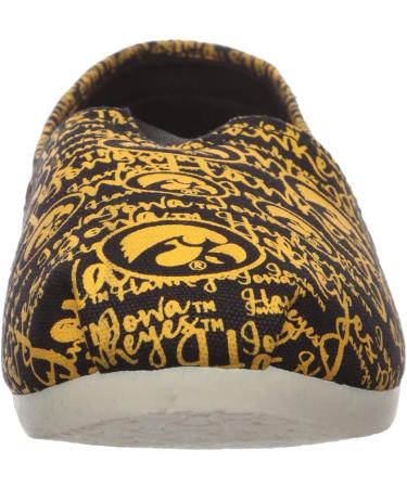 FOCO NCAA Iowa Hawkeyes Women's Canvas Slip On Shoes - Size Medium/7-8, Team Color - Buy Online on SooperMarket.com