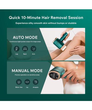 AMINZER 2023 IPL Hair Removal Device 3-in-1 Functions HR/SC/RA | 9 Energy Levels | 999900 Flashes | Painless Laser Hair Removal Device with LCD Touch Screen - Buy Online on SooperMarket.com