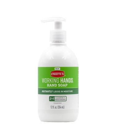 O'Keeffe's Working Hands Hand Cream 3oz Tube & Moisturizing Hand Soap 12oz Pump - White - Buy Online on SooperMarket.com