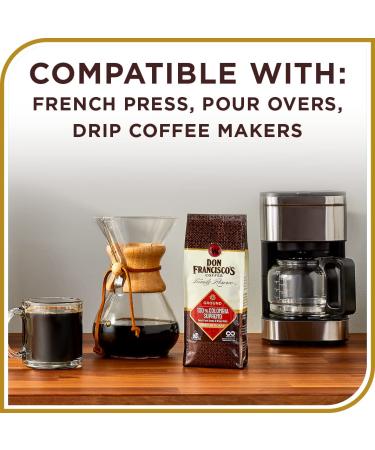 Don Francisco's Kona Blend Medium Roast Whole Bean Coffee 28oz Bag - Buy Online on SooperMarket.com