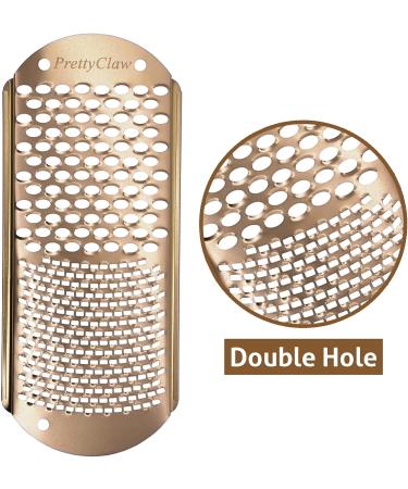 PrettyClaw Callus Remover Foot File - Pedicure Tool for Dead Skin & Corn Removal with 3 Blades, Free Pouch & Nail File - Buy Online on SooperMarket.com