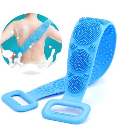Vineco 2020 Double-Sided Shower Brush | Premium Silicone & Vinyl | Ideal for All Skin Types - Buy Internationally - Buy Online on SooperMarket.com