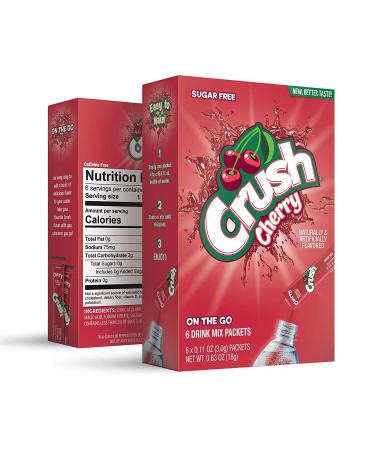 Crush Powder Drink Mix - Sugar Free & Delicious (Classic Variety, 30 Sticks) - Buy Online on SooperMarket.com
