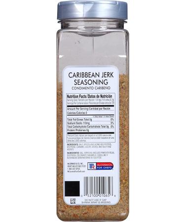 McCormick Culinary Caribbean Jerk Seasoning 18 oz - Authentic Jamaican Jerk Seasoning for Meats, Vegetables & Marinades - 1.12 lb Container - Buy Online on SooperMarket.com