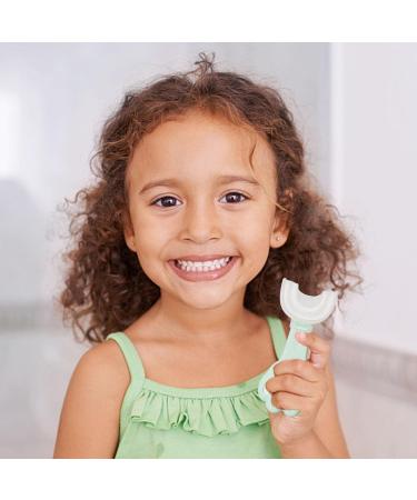 Kids U Shaped Toothbrush Children U Shape Toothbrush | Food Grade Silicone Kids Toothbrushes 360 Degree U Shape Toothbrush for Kids Baby Toddler Nicything Green 1 count (Pack of 1) - Buy Online on SooperMarket.com