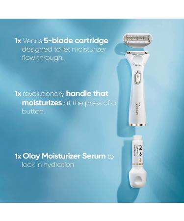 Venus Radiant Skin Seaweed & Aloe Olay Razor Moisturizer Refills 4ct - White - Buy Online on SooperMarket.com