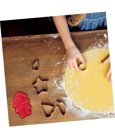 PRETYZOOM 2 Pcs Baking Mold Christmas Cookie Shape Christmas Resin Moulds Xmas Silicone Xmas Embossing Silicone Christmas Chocolate Molds Sandwich Xmas Molds Candle Silica Gel Fudge 18.2X11.5X3CM As Shown - Buy Online on SooperMarket.com