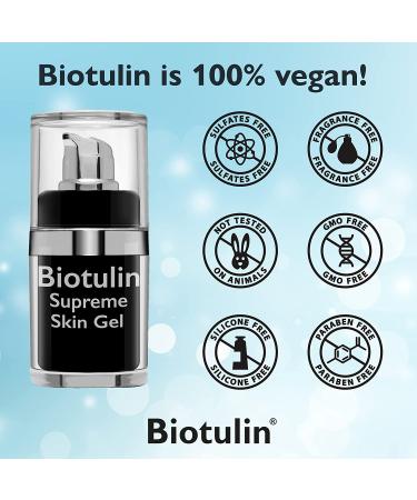 Biotulin Supreme Skin Gel (15ml) & Skinroller - Ultimate Skincare Combo - Buy Online on SooperMarket.com