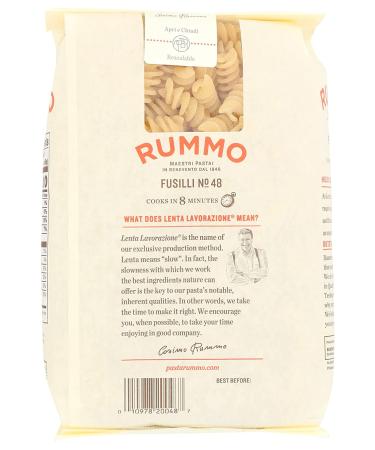 RUMMO Fusilli Pasta 16 oz - Premium Italian Pasta for Authentic Dishes - Buy Online on SooperMarket.com