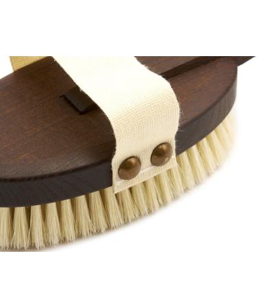 Fendrihan Boar Bristle Thermowood Bath Brush - Long Handle - Made in Germany - Buy Online on SooperMarket.com
