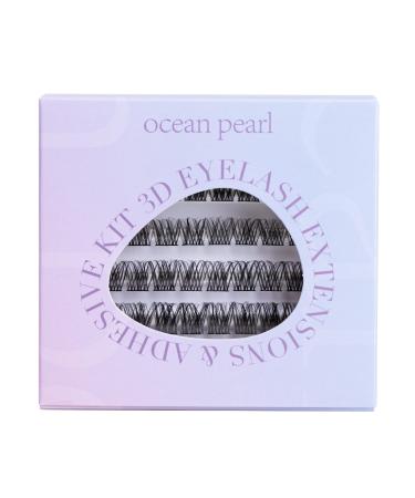 Individual Lashes False Eyelashes with Glue Cluster lashes C CC D Curl DIY Fluffy Eyelashes Individual Natural Reusable Soft Easy Fan Russian Strip Lashes 50 Pcs Eyelash Extensions Kit 10-16mm 5 rows lashes+ 1 glue - OP12