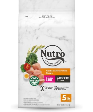 NUTRO NATURAL CHOICE Small Breed Adult Dry Dog Food + NUTRO Wet Dog Food Cuts in Gravy Bundle Small Adult + Dog Food 12x100g Chicken 2.27 kg (Pack of 1) - Buy Online on SooperMarket.com
