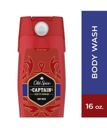 Old Spice Red Collection Captain Scent Body Wash for Men - Pack of 4 (16 Ounce) - Buy Online on SooperMarket.com