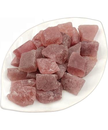 ALKOY Natural Crystal Rough 1pc Natural Red Strawberry Quartz Raw Stone Rough Crystal Gemstone Specimen Home Decoration FZUGEDRLI - Buy Online on SooperMarket.com