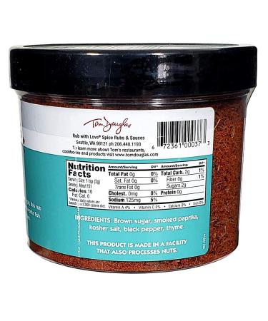 Tom Douglas Rub with Love Salmon - 1 lb | High Quality Seasoning Blend - Buy Online on SooperMarket.com