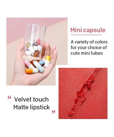 Velvet Matte Lipstick Set - 16 Long-Lasting Waterproof Mini Lipsticks - Buy Online on SooperMarket.com