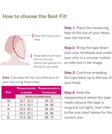 LIPOELASTIC- FM extra- Post Surgical Chin and Neck Lifting Compression Mask for Women and Men with Velcro fastener Jowl Tightening (Large) - Buy Online on SooperMarket.com