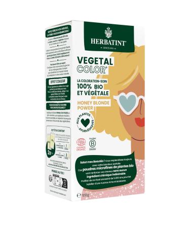 Herbatint Vegetal Color Bio 100g - Honey Blonde Power