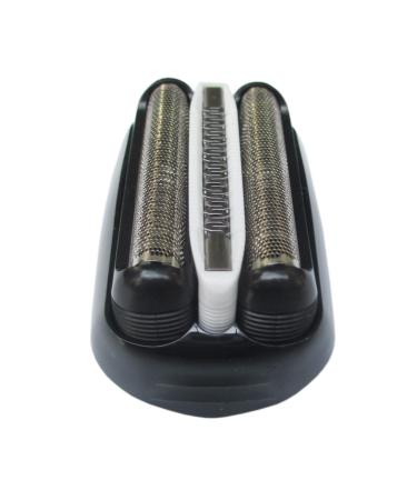 Shaver Foil & Cutter Blade for Br-aun Series 3 32B 320S-4 340S-4 350CC-4 330S-4 (Black)
