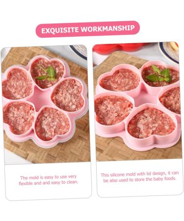 IMIKEYA Heart Silicone Molds 1 Set Covered Cake Mold Baby Lens Chocolate Silica Gel Cupcake Pans - Buy Online on SooperMarket.com