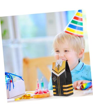 Warmhm 50pcs Boxes Graduation Candy Box Favor Boxes Candy Case Multi-function Candy Container Candy Holder Graduation Treat Boxes Candy Boxes Candy Supply Gift Graduation Season Paper 10.50X5.00X3.00CM Black - Buy Online on SooperMarket.com