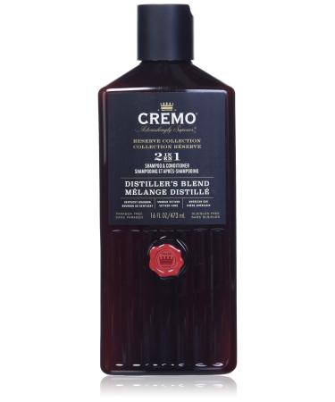 Cremo Shampoo 2-In-1 Reserve Blend Distillers 16oz / 473 ml (Pack of 1)
