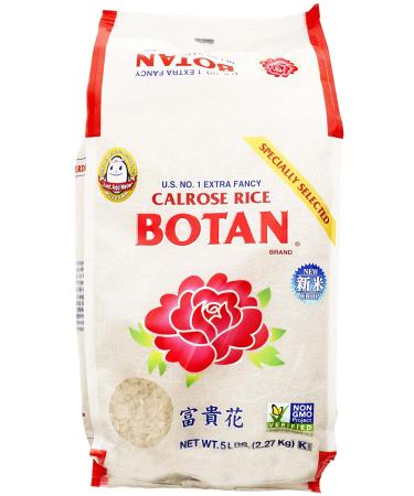 Botan Musenmai Calrose Rice, 5 Pound