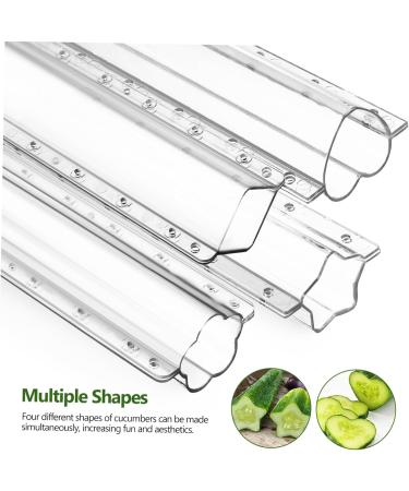 GANAZONO Cucumber Molds 4 Pcs Cucumber Fruit Shape Mold Fruit Shaping Mold Vegetable Mold Combination Modeling Accessories - Buy Online on SooperMarket.com