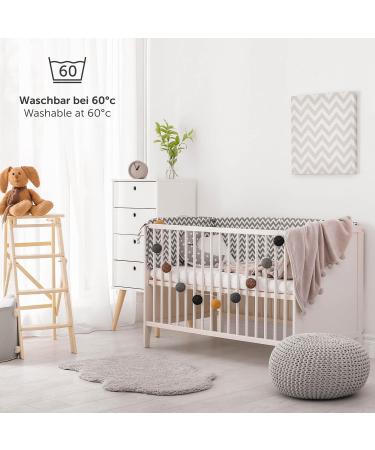 Laleni 2 Set Fertilizer Sheet - OEKO-TEX Certified 100% Cotton Clamping Cloth Jersey Baby - Breathable Anthracite Oval 38x77 cm 135 g/m - International Shipping Available - Buy Online on SooperMarket.com