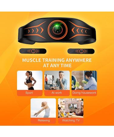 ABS Stimulator Ab Machine: Toning Belt Muscle Toner for Fitness Training at Home - Buy Online on SooperMarket.com