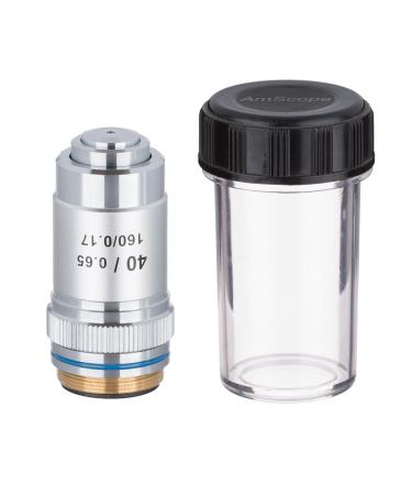 AmScope A40X 40X (Spring) Achromatic Microscope Objective
