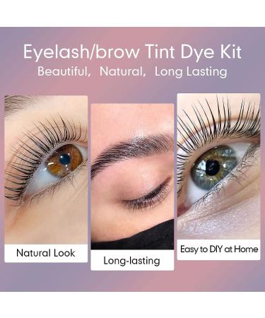 PERMANIA Rich Black Eyelash & Brow Color Kit - Professional Eyebrow Coloring for Natural Makeup at Home - Buy Online on SooperMarket.com