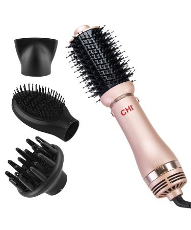 CHI Volumizer 4-in-1 Blowout Brush, Rose Gold