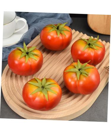 Warmhm 30 Pcs Imitation Tomato Artificial Lifelike Tomato Faux Plants Fake Tomato Prop Small Tomato Prop Artificial Plants Cherry Tomatoes Home Decor Pumpkin Decor Pillar Fake Apple Foam - Buy Online on SooperMarket.com