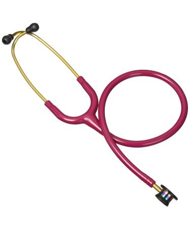 3M Littmann Stethoscope, Classic II Infant, Raspberry Tube, Rainbow Chestpiece, 28 inch, 2157