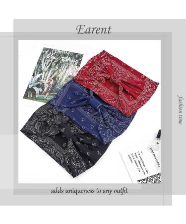 Boho African Headbands - Elastic Wide Knot Hair Bands for Women & Girls | Yoga & Outdoor Accessories - Buy Online on SooperMarket.com