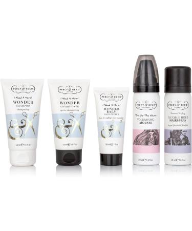 Percy & Reed Wonderful Hair Day Gift Set | 5-Step Regime with Salon-Grade Formulas | Perfect Christmas Stocking Filler - Buy Online on SooperMarket.com