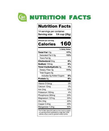 Go Raw Organic Pumpkin Seeds with Sea Salt - 14 oz | Keto, Vegan, Gluten-Free Superfood Snacks - Buy Online on SooperMarket.com