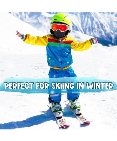 Kids Balaclava Ski Mask - Breathable Holes, Windproof Winter Fleece Neck Warmer - Boys Girls Black - Buy Online on SooperMarket.com