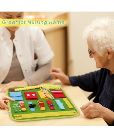 iFCOW Dementia Sensory Pad Fidget Blanket for Toddlers & Elderly - Educational Activities & Toys - Buy Online on SooperMarket.com