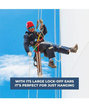 Rock-N-Rescue Steel Rescue 8 with Ears | Essential Gear for Arborists, Adventurers, and Rescuers - Buy Online on SooperMarket.com