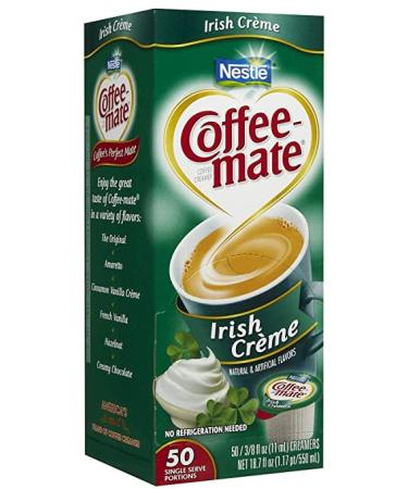 Liquid Creamer Singles - Irish Creme - 50 ct