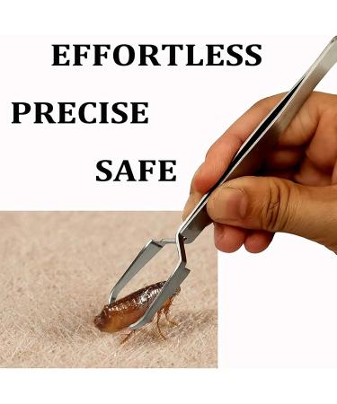 Saizone Tick Pliers - Premium Stainless Steel Tweezers for Ticks in Humans Dogs Cats & Pets - Reliable Versatile with Holster - Buy Online on SooperMarket.com