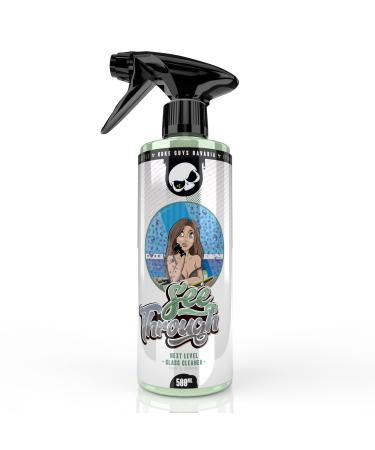 Nuke Guys Lake Through - Auto glass cleaner - 500 ml spray bottle - cleans windows and slices reliably and stripless - foam and spray adjustable - glass cleaner for inside and outside 500 ml (1 Pack)