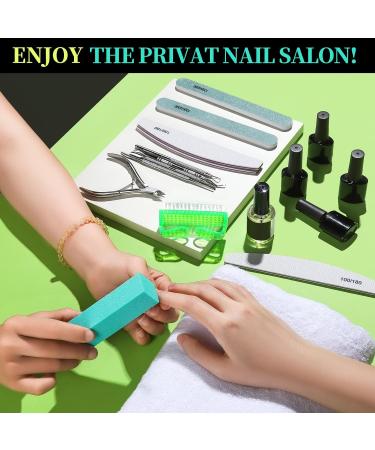 Fandamei Nail File 100/180 - Gel Nail Buffer & Manicure Set | Nail Files Tongs & Shavers - Z-Green - Buy Online on SooperMarket.com