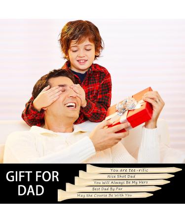 60 PCS Funny Christmas Dad Golf Tees - Wooden Tees with Warm Sayings for Golfing Gifts - Buy Online on SooperMarket.com