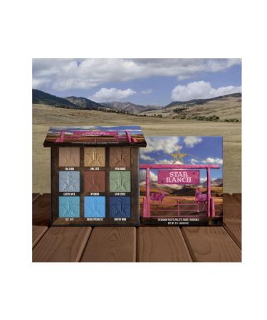 Jeffree Star Cosmetics Mini Star Ranch Eyeshadow Palette 13.5 Ounce (Pack of 1)
